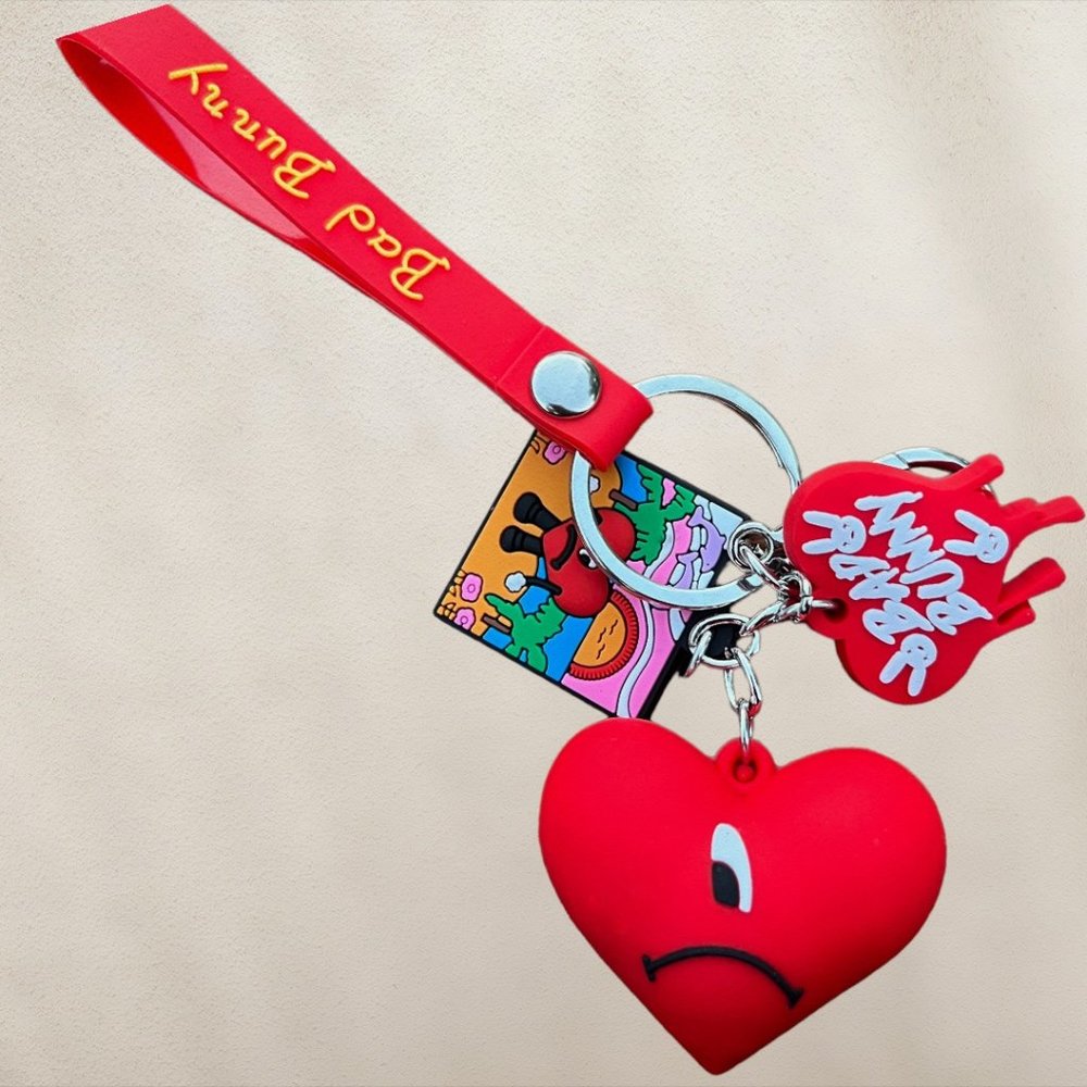 Brand New Bad Bunny Keychain ❤️Un Verano Sin Ti!
